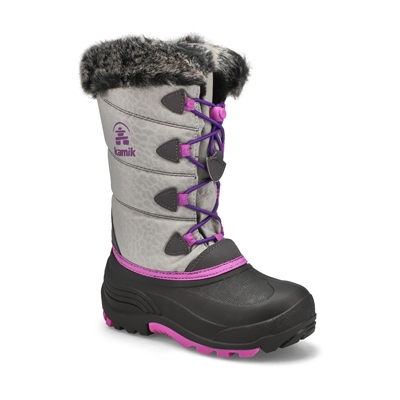 Grls Snowgypsy 3 Wtpf Winter Boot-Grey