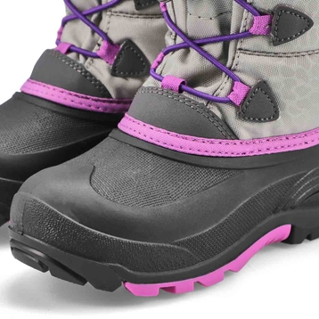 Girls Snowgypsy 3 Waterproof Winter Boot - Grey