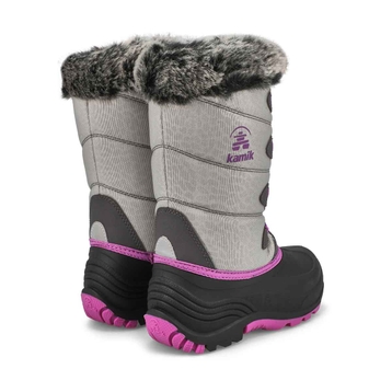 Girls Snowgypsy 3 Waterproof Winter Boot - Grey