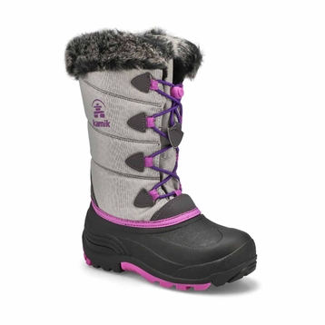Girls Snowgypsy 3 Waterproof Winter Boot - Grey