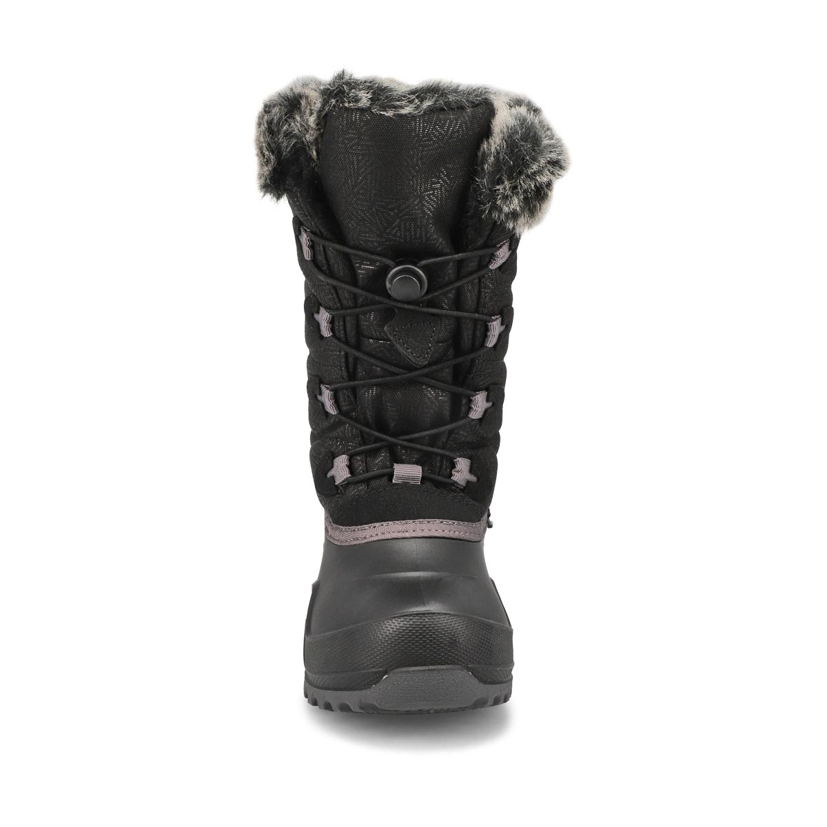 Botte d'hiver imp. SNOWGYPSY 4, noir, filles