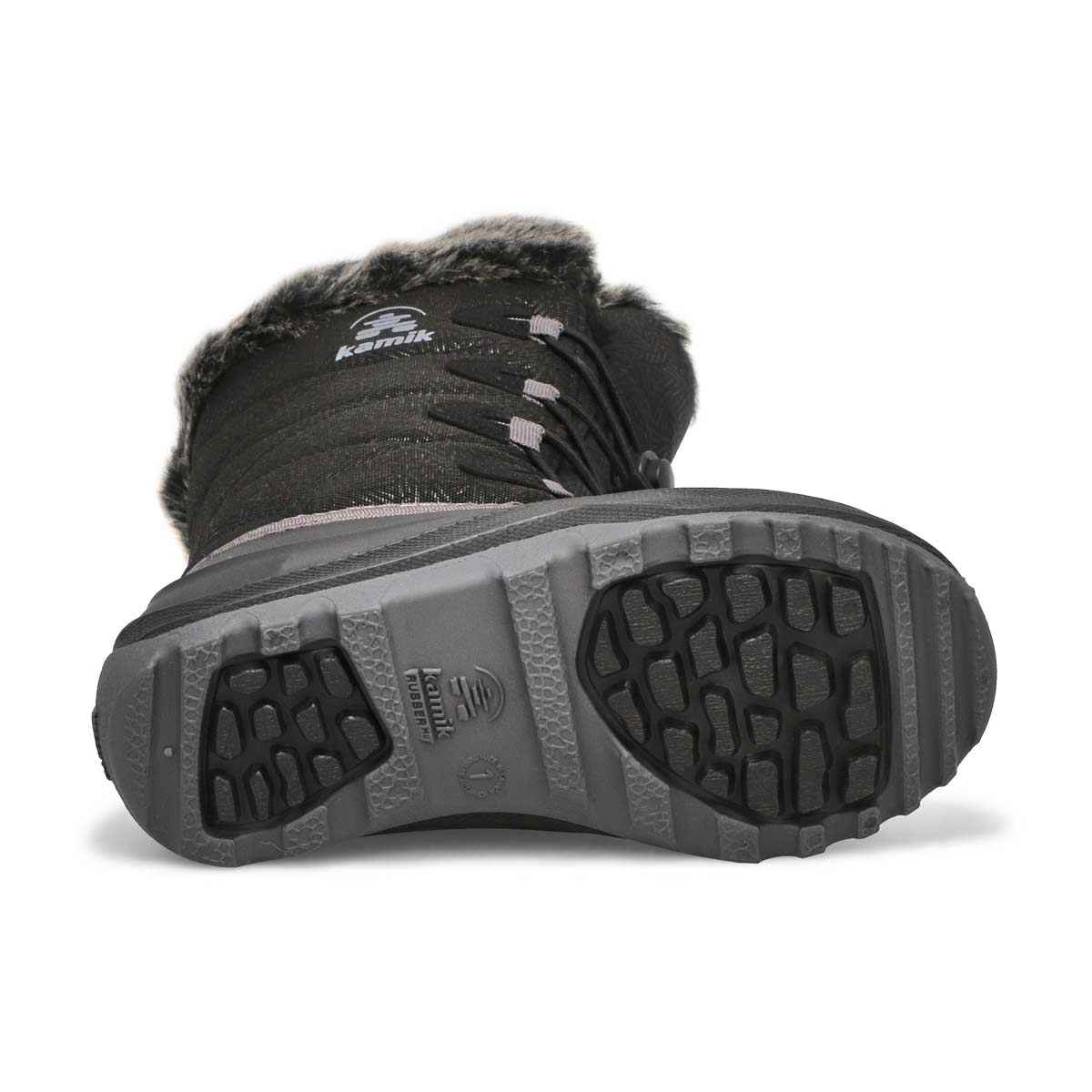 Botte d'hiver imp. SNOWGYPSY 4, noir, filles