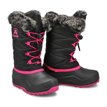 Girls' Snowgypsy 4 Waterproof Winter Boot - Black/