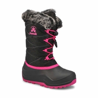 Girls' Snowgypsy 4 Waterproof Winter Boot - Black/Rose