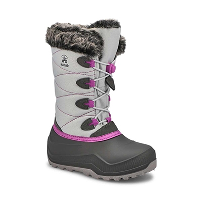 Grls Snowgypsy 4 Waterproof Winter Boot - Grey