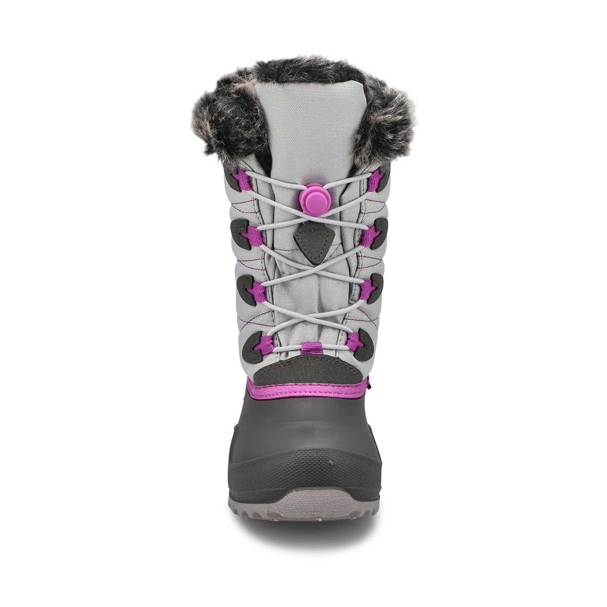 Botte d'hiver imp. SNOWGYPSY 4, gris, filles