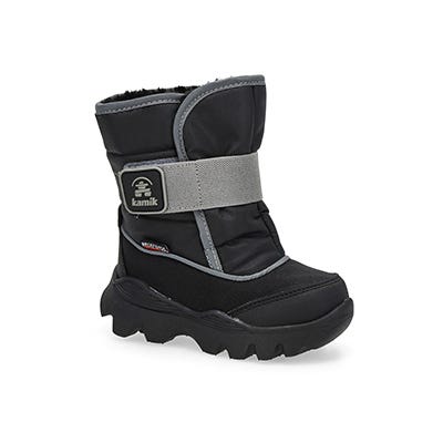 Inf B Snowland Waterproof Winter Boot -  Black
