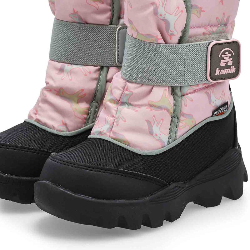 Infants'  Snowland Waterproof Winter Boot - Print/Light Pink