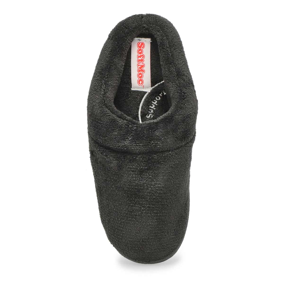 Women's Snuggle Open Back Memory Foam Slipper - Black