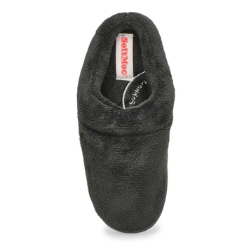 Women's Snuggle Open Back Memory Foam Slipper - Bl