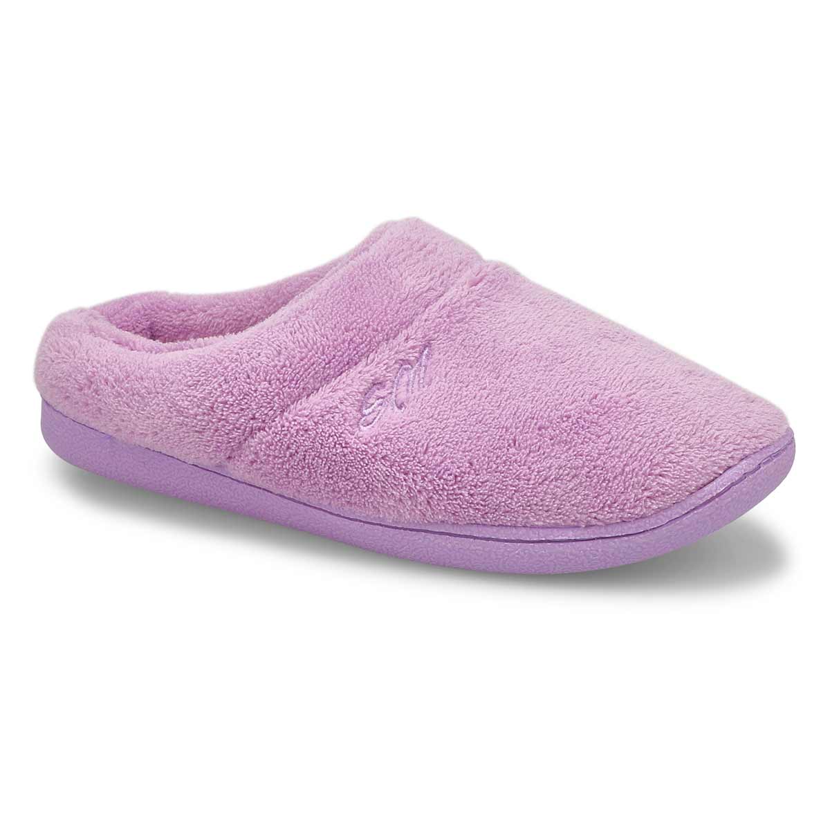 Pantoufles à talon ouvert SNUGGLE, lilas, femmes