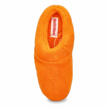 Pantoufle à dos ouvert SNUGGLE, citrouille épicée,