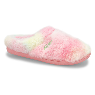 Pantoufle tal ouv Snuggle, tie-dye, fem