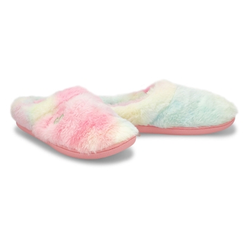 Women's Snuggle Open Back Slipper - Tyedie