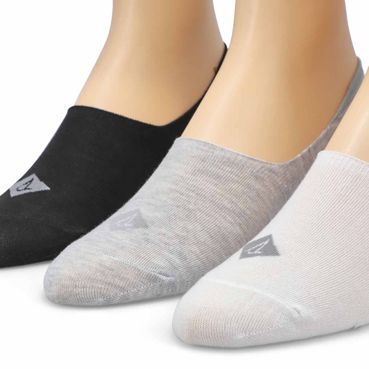 Socquettes SOLID, noir/assorties, homme - 6 paires