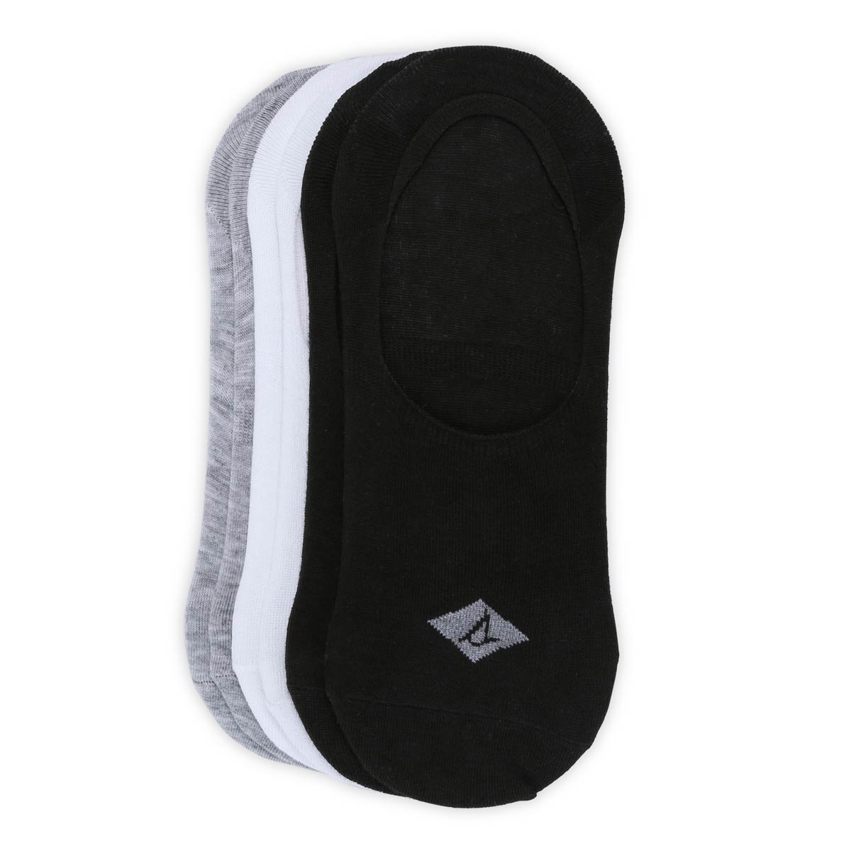 Socquettes SOLID, noir/assorties, homme - 6 paires