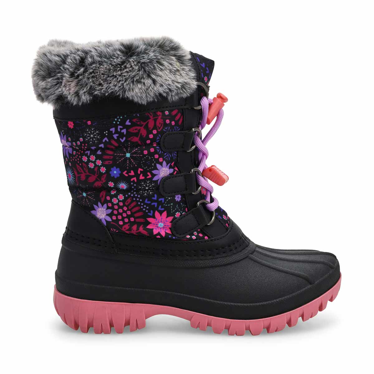 Botte De Neige Enfant Bottes De Neige Superfit Pour Fille - Chaudes Et Imperméables (membrane Gore-Tex) - Col En Peluche, Semelle Antidérapante - Pour L'hiver Bottes Et Bottines Fille