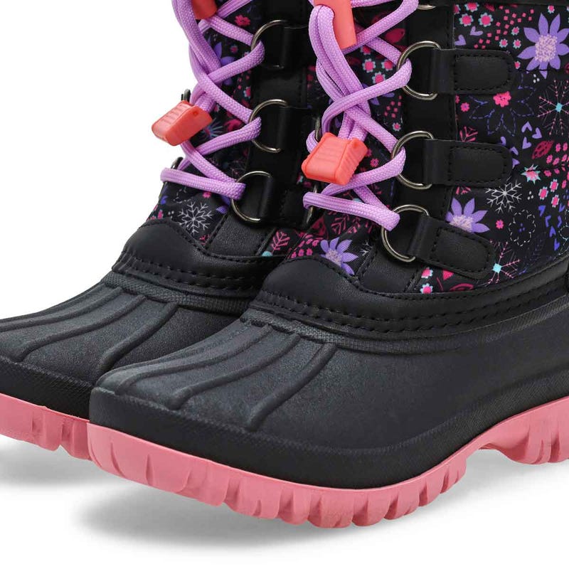 Girls'  Sophia Waterproof Winter Boot - Black