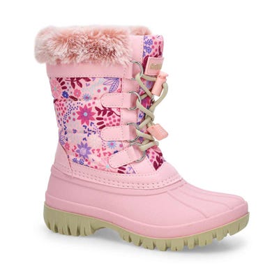 Grls Sophia Waterproof Winter Boot - Light Pink