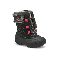 Infants' Star 2 T Waterproof Winter Boot - Black