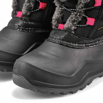 Girls' Star 4 Waterproof Winter Boot - Black