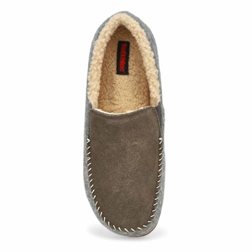 Men's Stark Closed Back Slipper - Grey