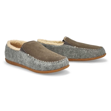 Pantoufle fermée STARK, gris, homme