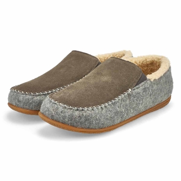 Men's Stark Closed Back Slipper - Grey