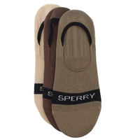 Socquettes SOLID, crème/bleu marine, 3 p, hommes