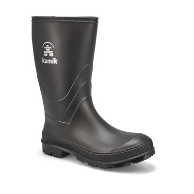 Botte de pluie Stomp, noir, enfant