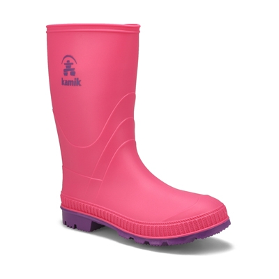 Botte de pluie Stomp, rose, fille