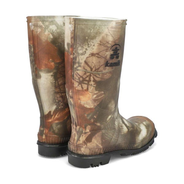 Boys' Stomp Waterproof Rain Boot - Camouflage