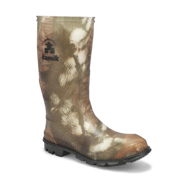 Boys' Stomp Waterproof Rain Boot - Camouflage