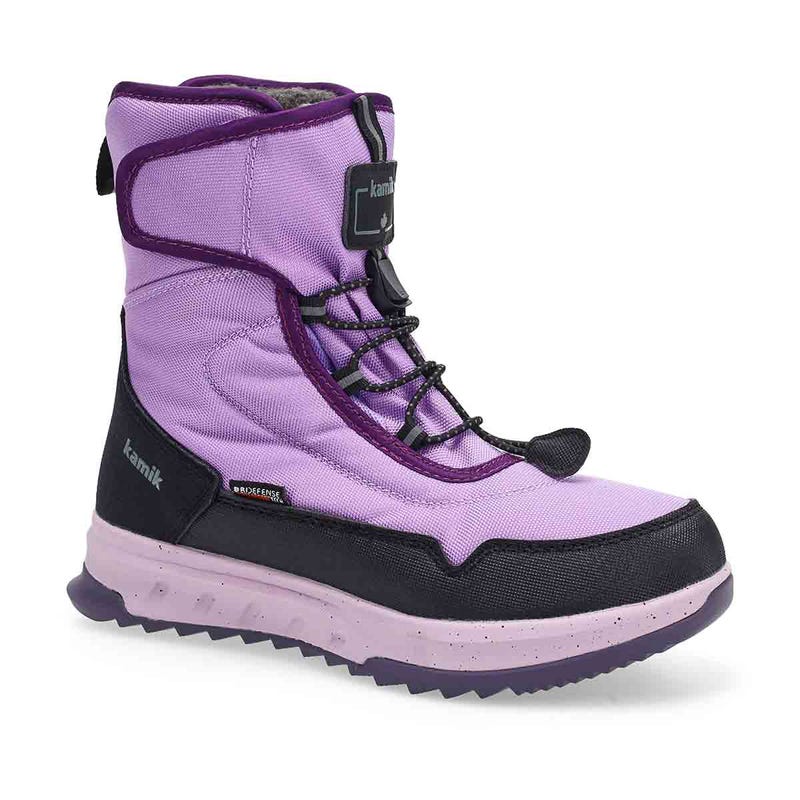Girls'  Stormex Ez Waterproof Winter Boot - Lavender