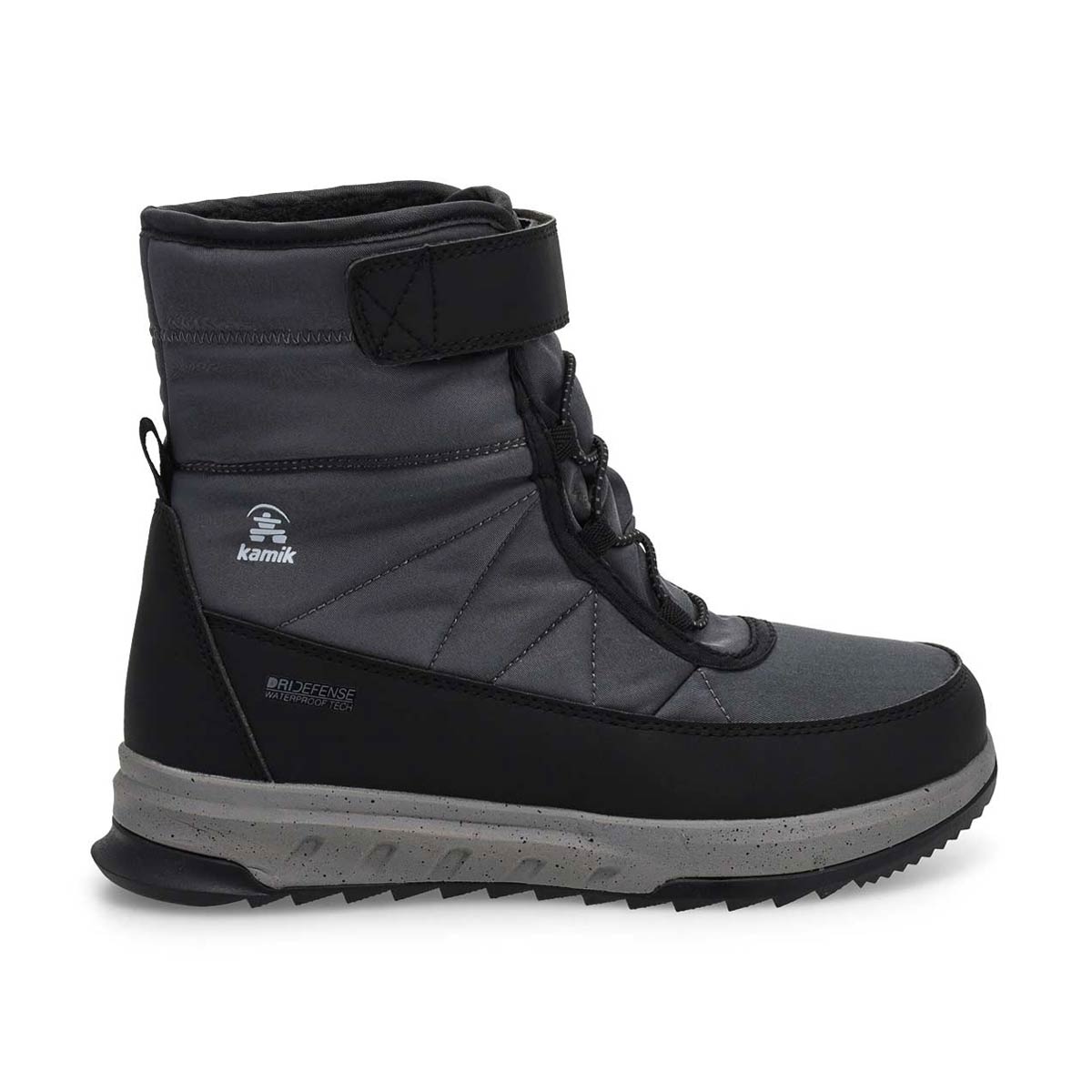 Botte d'hiver imperméable STORMY, anthracite, enfants