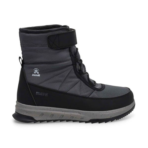KIds'  Stormy Waterproof Winter Boot - Charcoal