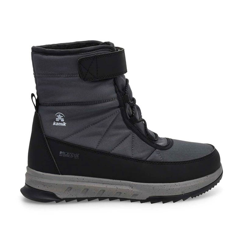 KIds'  Stormy Waterproof Winter Boot - Charcoal