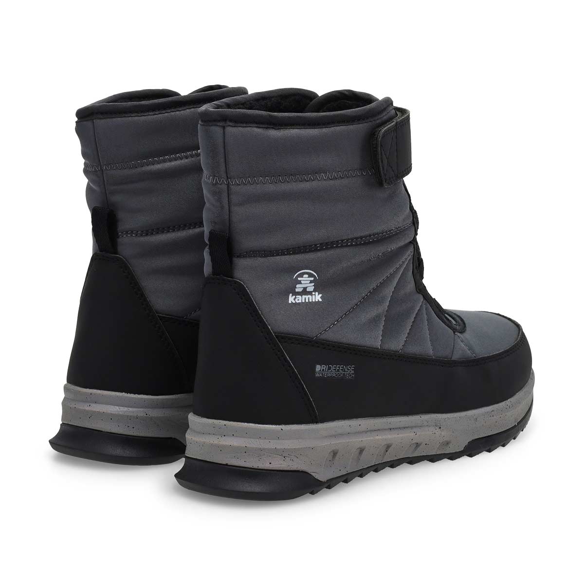 Botte d'hiver imperméable STORMY, anthracite, enfants