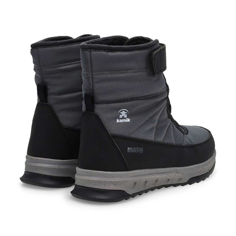 KIds'  Stormy Waterproof Winter Boot - Charcoal