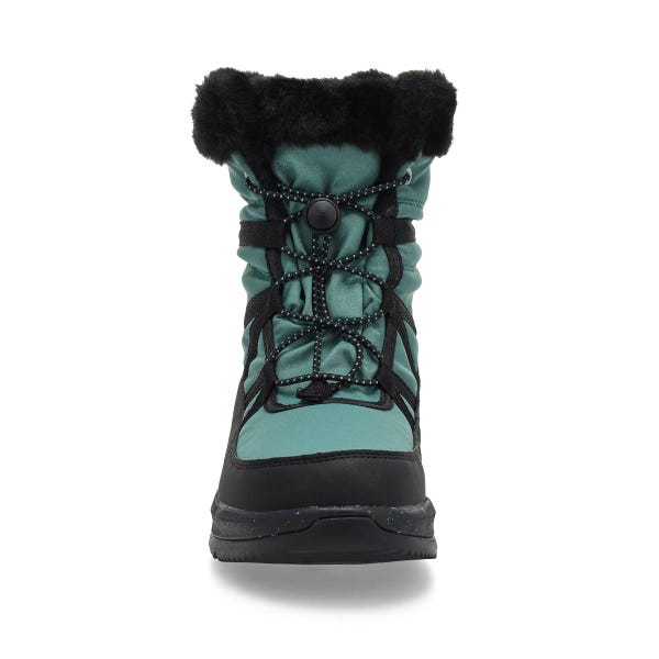 Kids'  Stormy F Waterproof Winter Boot - Green 1