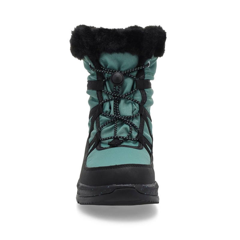 Kids'  Stormy F Waterproof Winter Boot - Green 1
