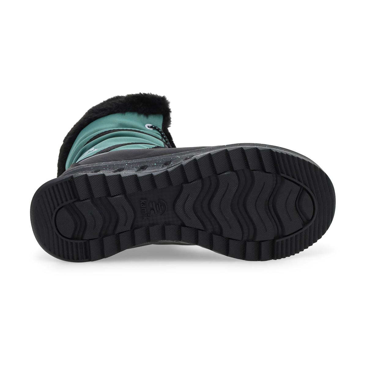 Botte d'hiver imperméable STORMY F, vert 1, enfants