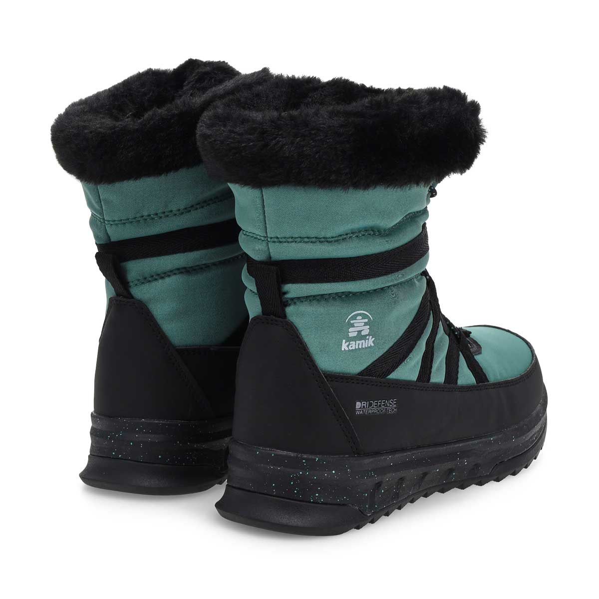 Botte d'hiver imperméable STORMY F, vert 1, enfants