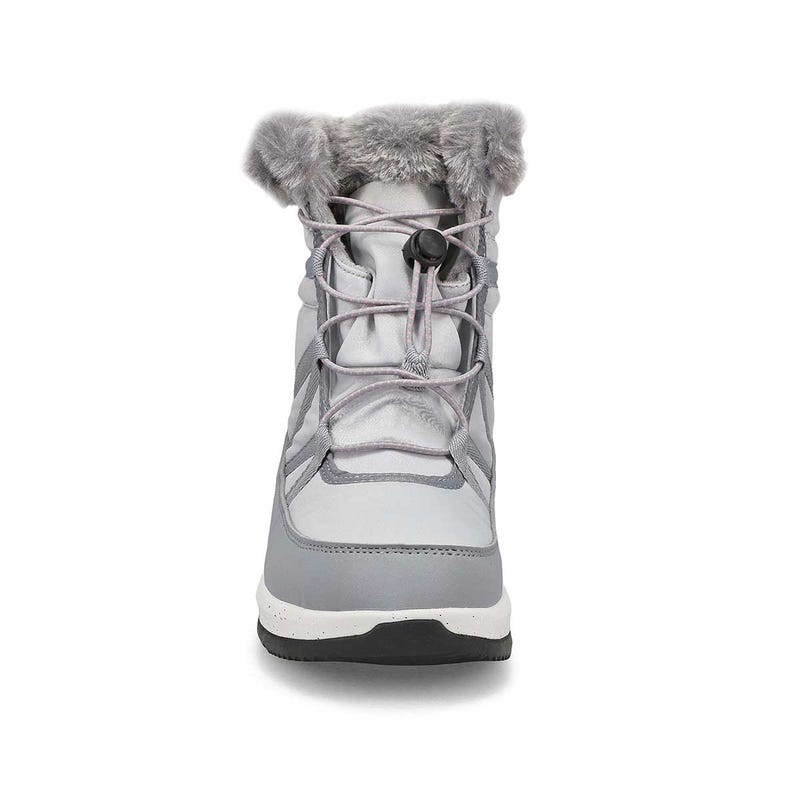 Kids' Stormy F Waterproof Winter Boot - Light Grey
