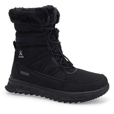 Lds StormyF Waterproof Winter Boot -  Black/Black