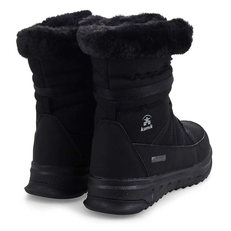 Women's Stormy F Waterproof Winter Boot -  Black/Black