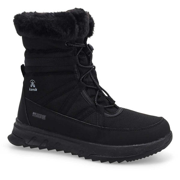 Women's Stormy F Waterproof Winter Boot -  Black/Black