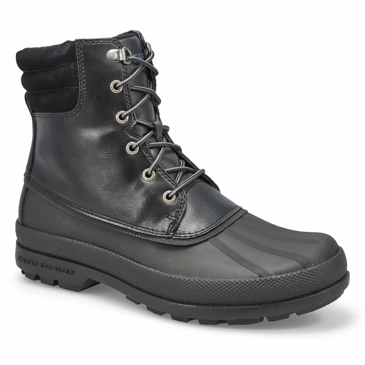 Sperry Men's Cold Bay Winter Boot - Black | SoftMoc.com