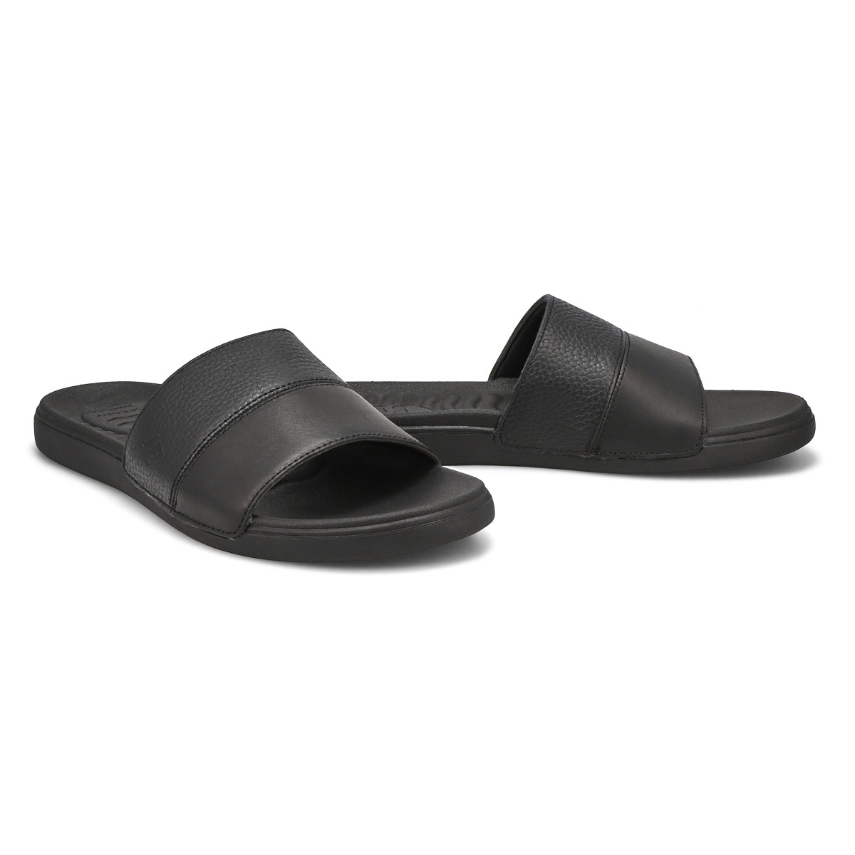 Men's Plushwave Dock Slide Sandal - Black