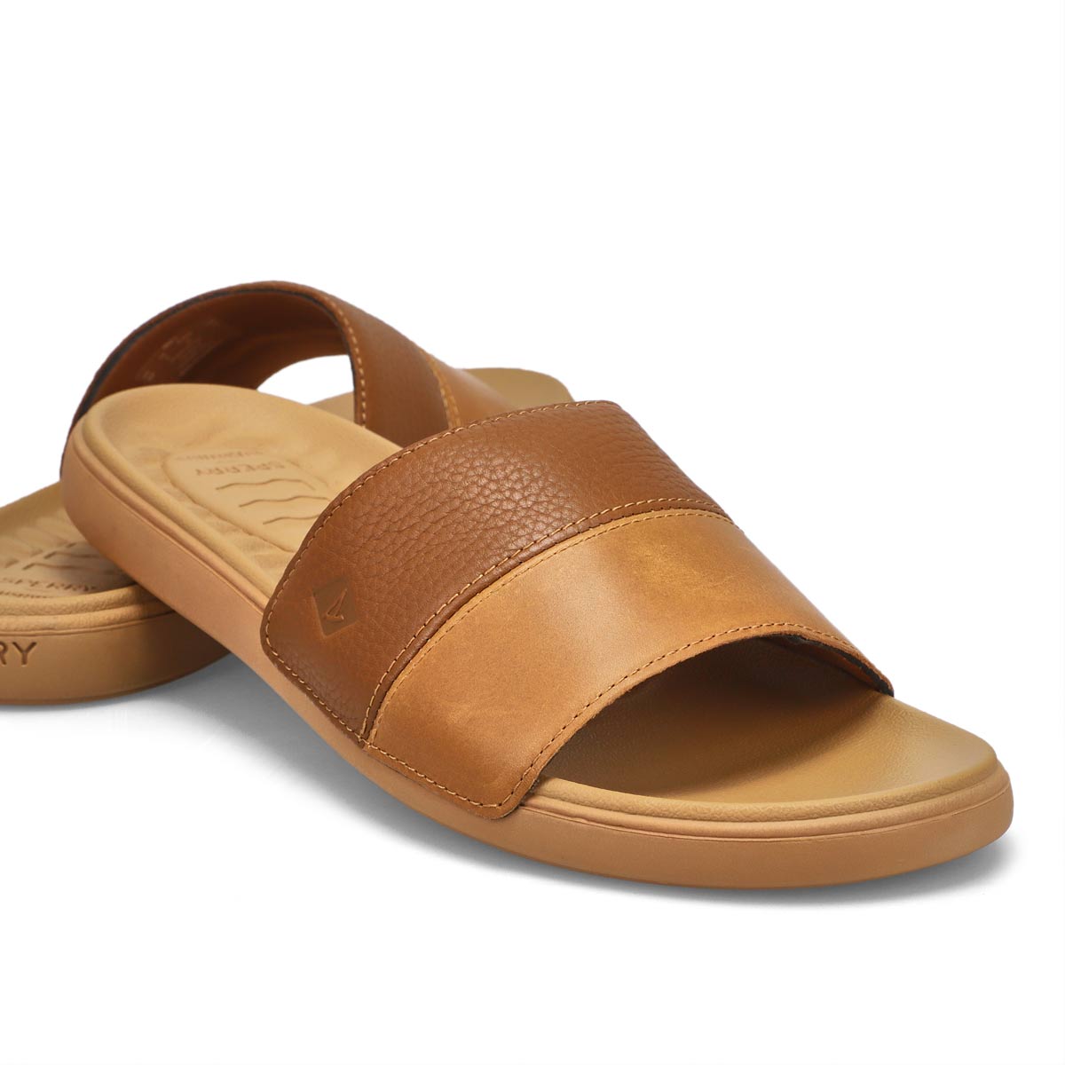 Men's Plushwave Dock Slide Sandal - Tan